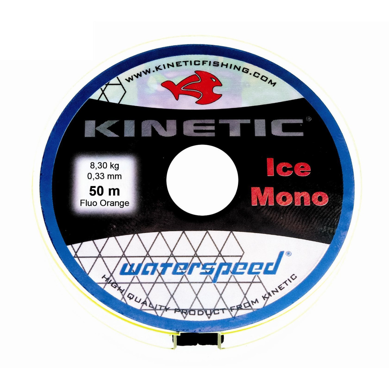Isfiskelina Kinetic, 0,15 mm, 50 m, 2,0 kg