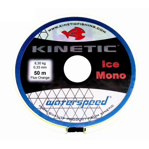 Isfiskelina Kinetic, 0,25 mm, 50 m, 5,6 kg