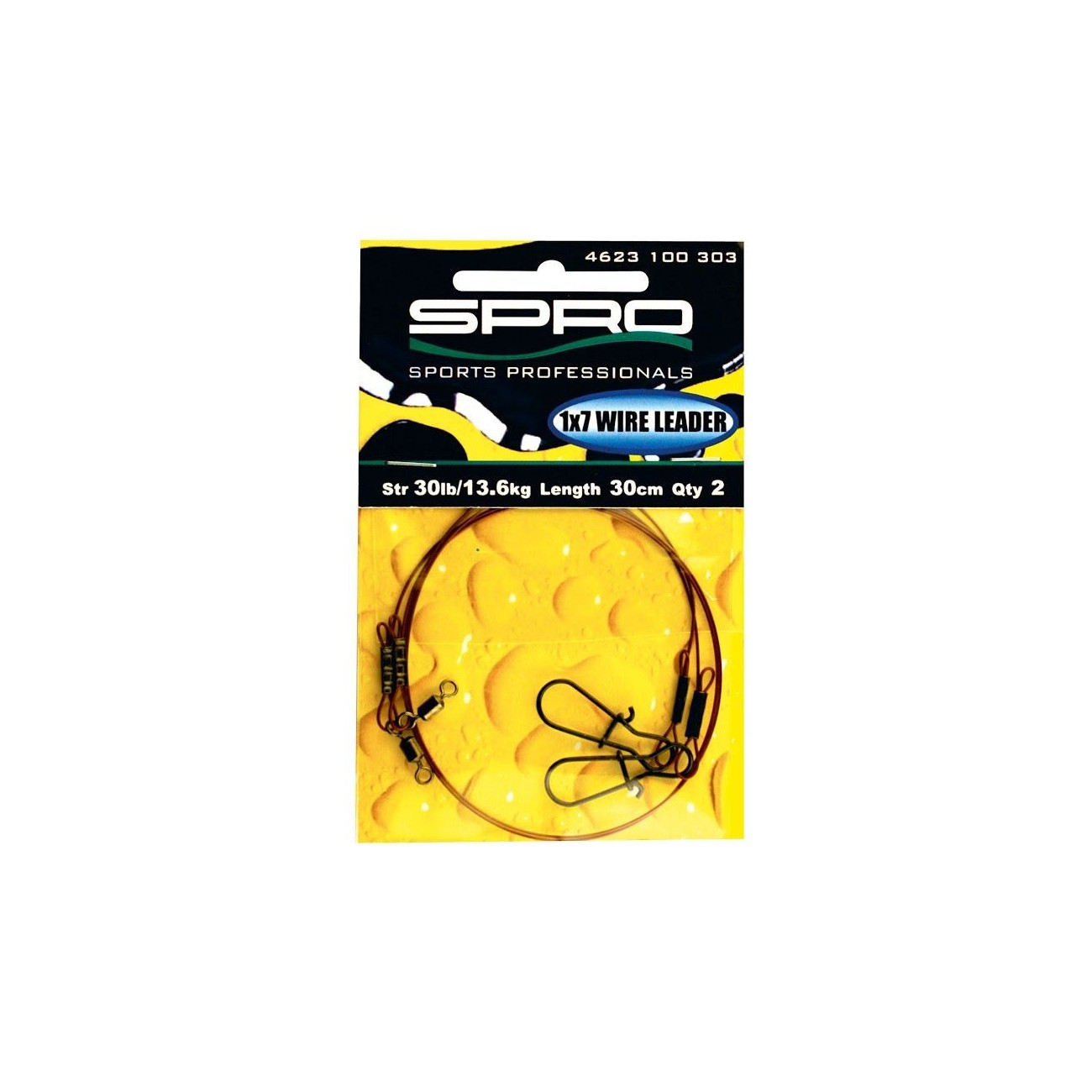 Köp Spro 1x7 Kamobrun Tafs 13,6kg 30cm, online på Miekofishing.se!