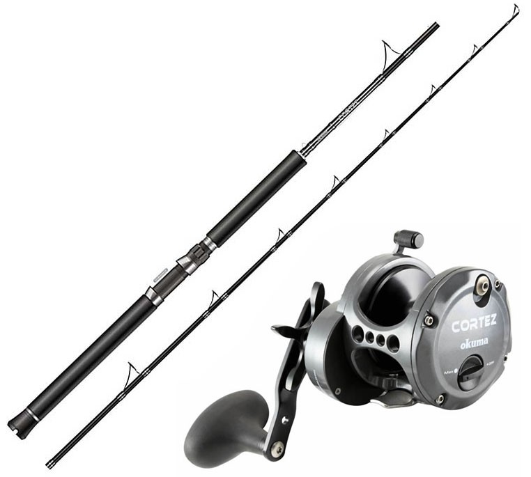 okuma cortez black 20 30 lbs