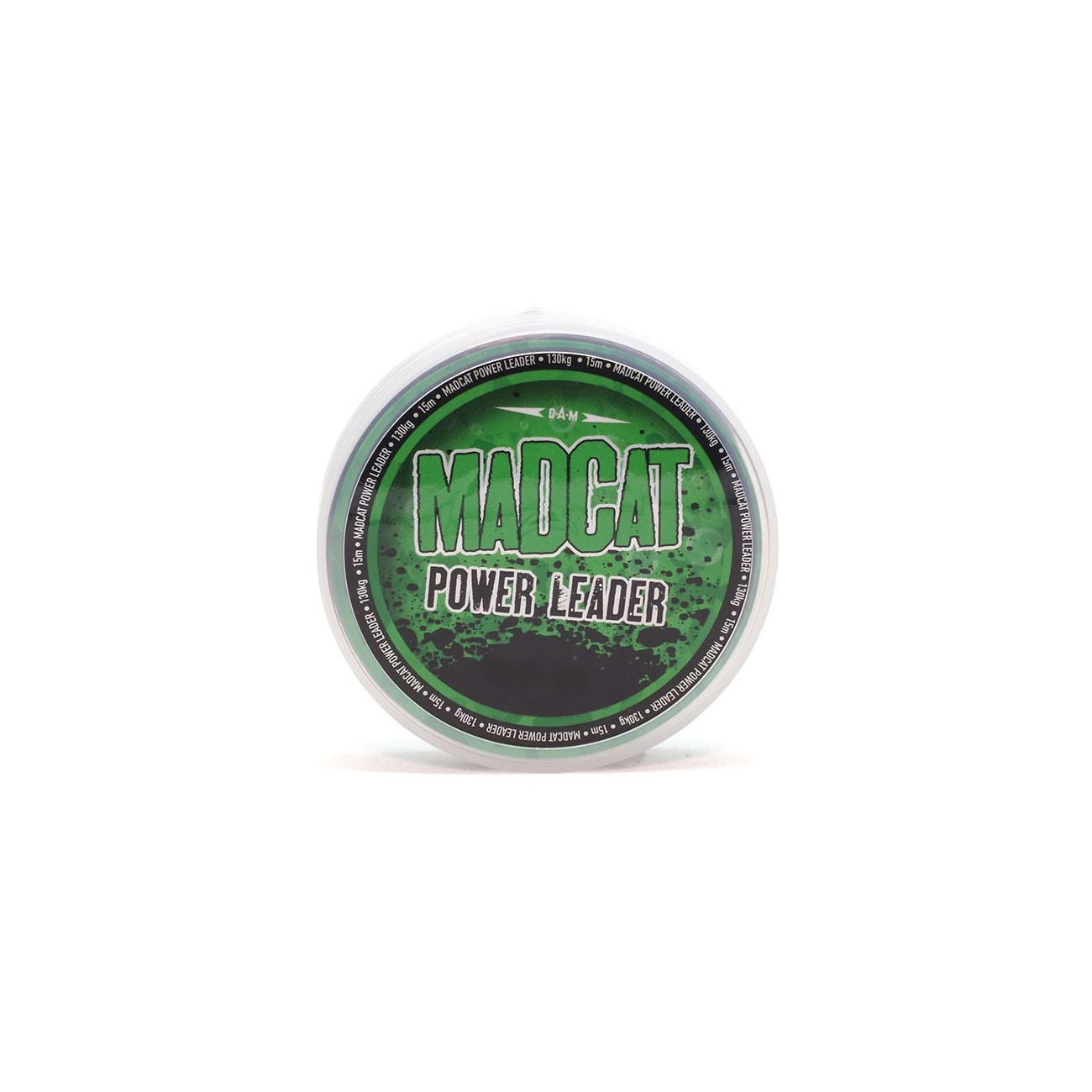 Köp D.A.M Madcat Power Leader 130kg - 15m, online på Miekofishing.se!