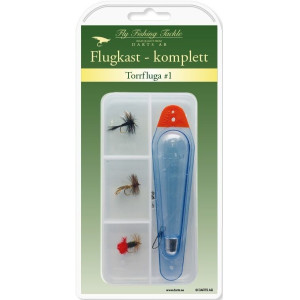 Köp Flugkast Komplett Torrfluga 1, online på Miekofishing.se!