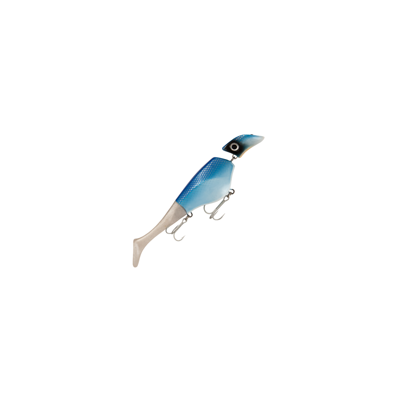 Köp Headbanger Shad Sinking 23 cm - Blue Pearl, online på Miekofishing.se!