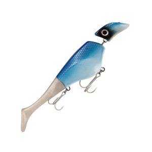 Köp Headbanger Shad Flytande 23 cm - Blue Pearl, online på Miekofishing.se!