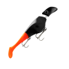 Headbanger Shad Flytande 22 cm - Black Orange