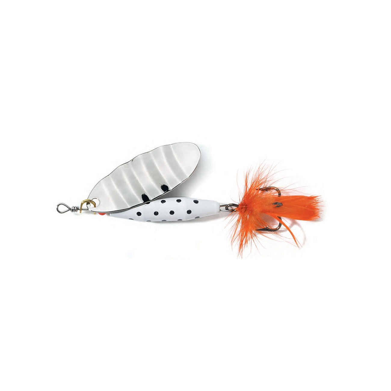 Köp ABU Reflex White Spinnare 12g - Silver på Miekofishing.se!