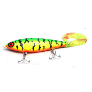 JW Lures Backlip Curly - Firetiger