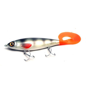 JW Lures Backlip Curly - Natural Perch