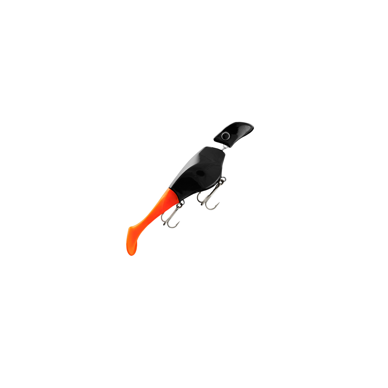 Köp Headbanger Shad Suspending 16 cm - Black/Orange, online på Miekofishing.se!
