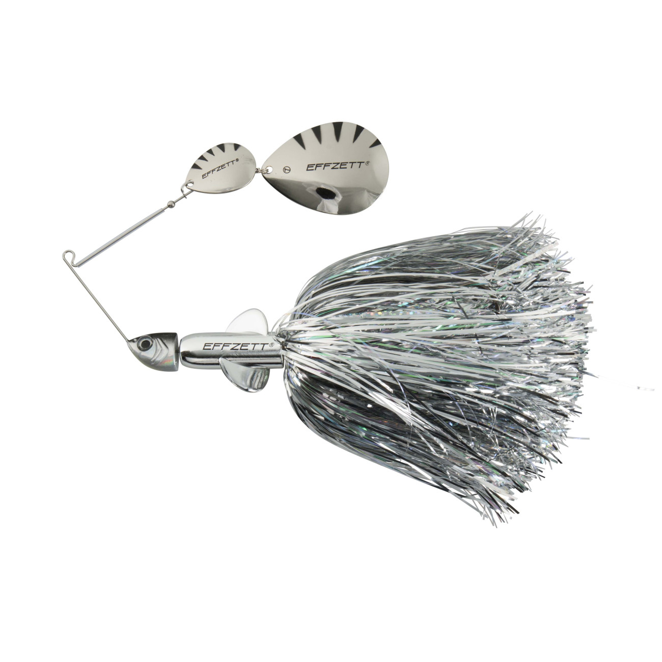 KÖP EFFZETT Pike Rattlin Spinnerbait 17cm 43g - Silver Hos Mieko