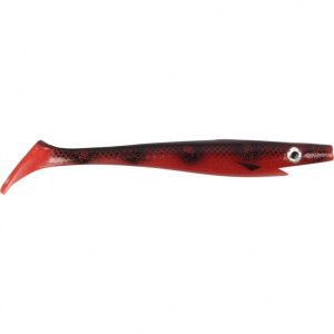 The Pig Shad Jr 20 cm - Bloody Spotted Bullhead online på Miekofishing.se!