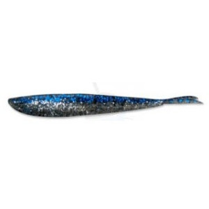 Lunker City Fin-S Fish 10" - Blue Ice 25, 3-pack