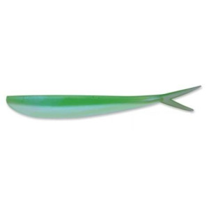 Lunker City Fin-S Fish 5" - Lime Shad 120, 10-pack
