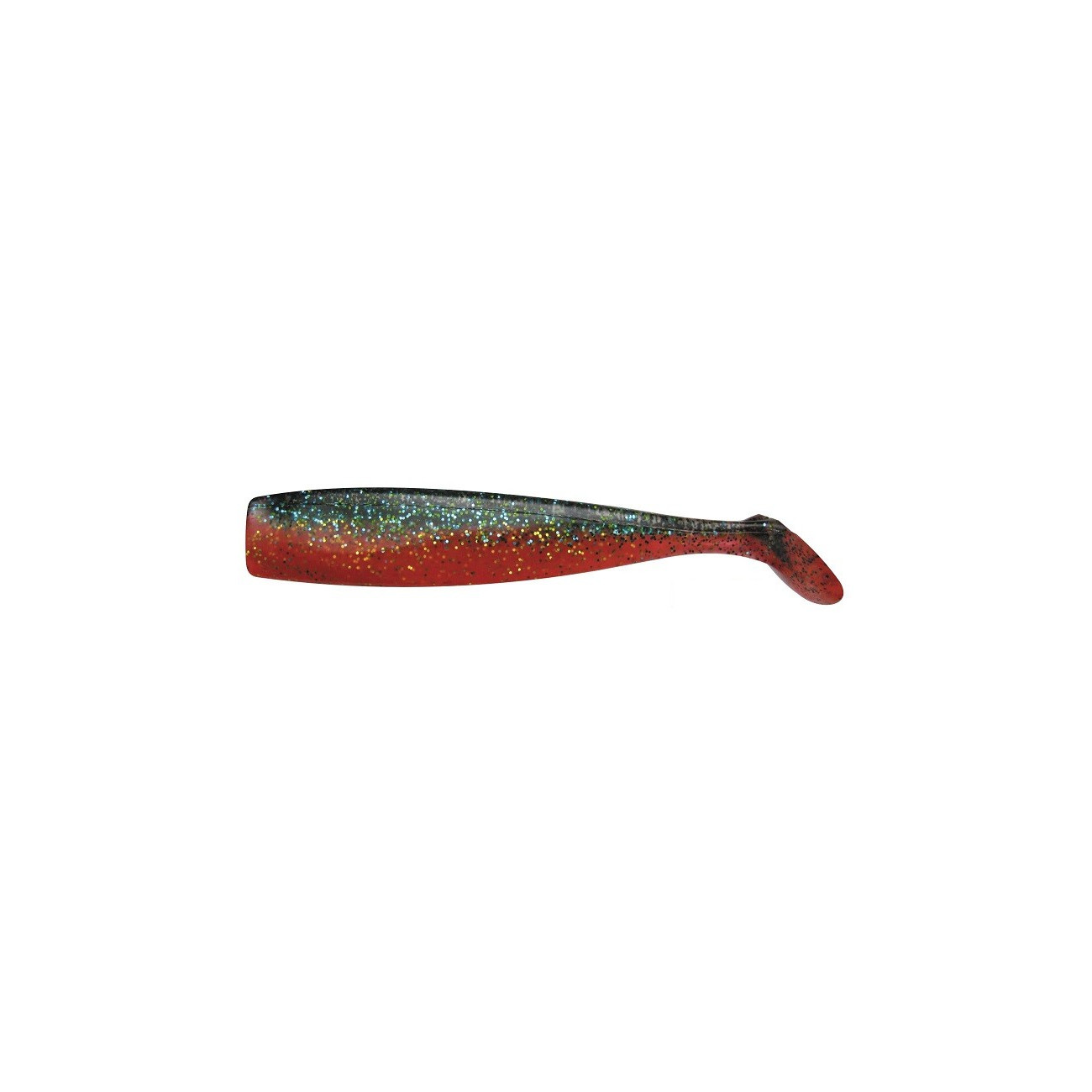 Lunker City Shaker 4 1/2" - Metallic Carrot 169, 8-pack