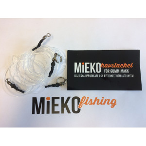 Köp ditt färdigknutna havsfisketackel för gummimakk på Mieko Fishing!