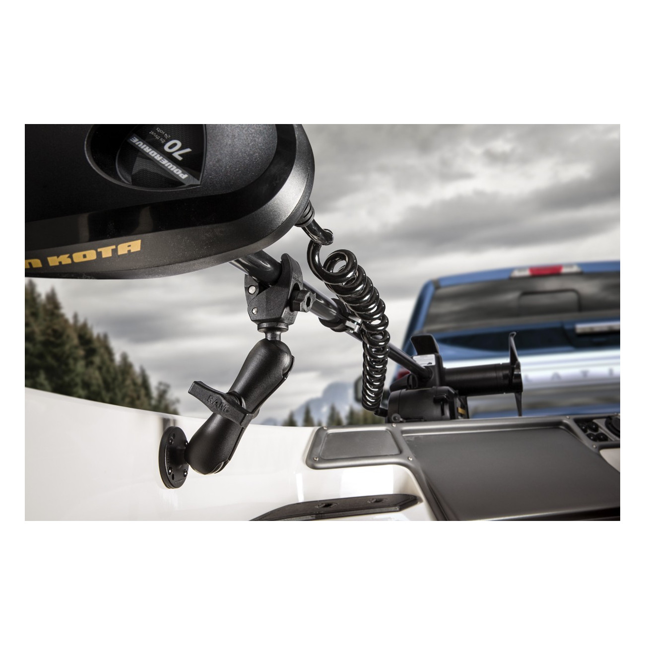 Köp din Ram Mount Trolling Motor Stabilizer på Mieko Fishing!