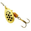 Mepps Aglia med prickar 2 - Guld/Svart
