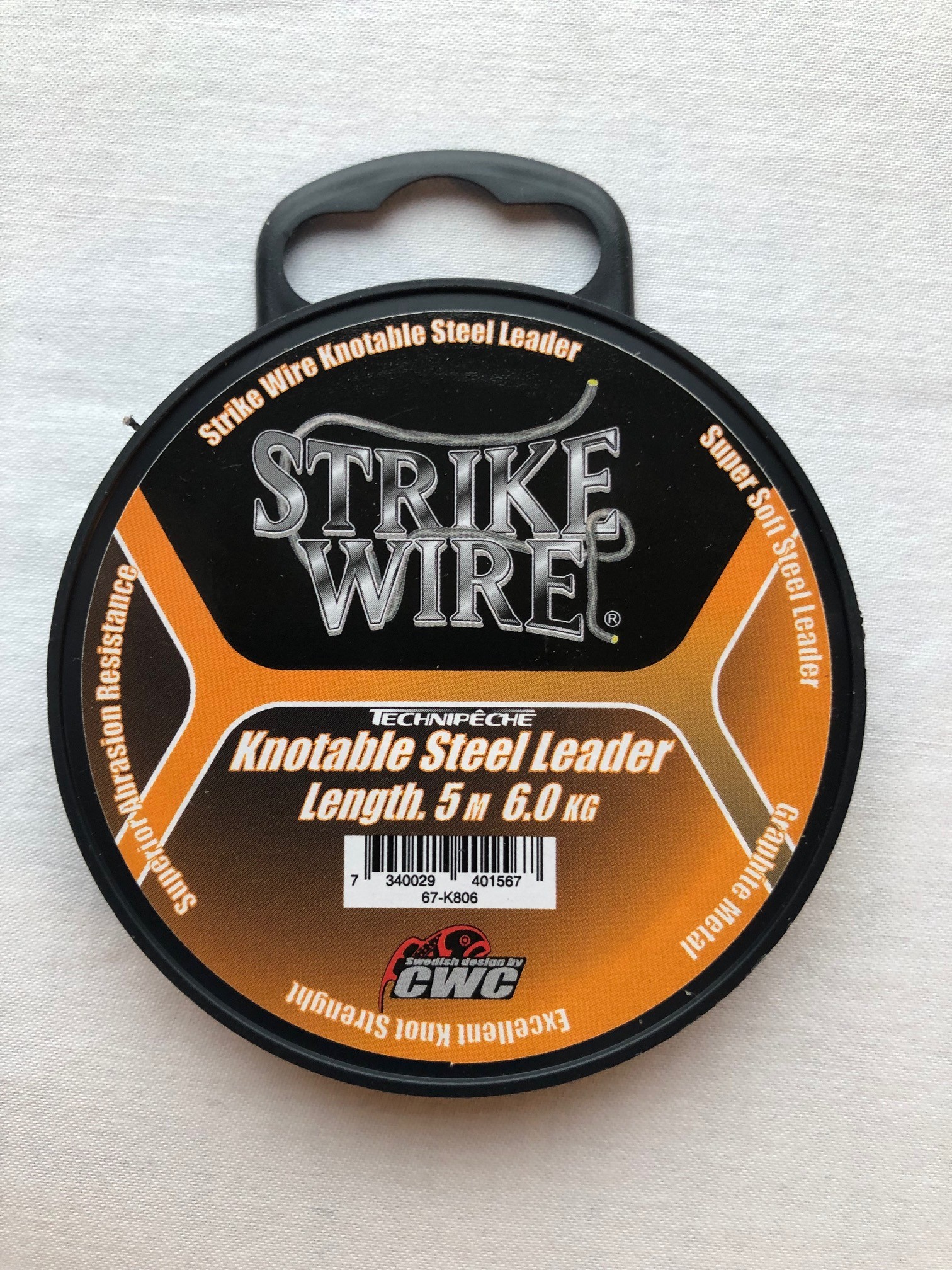 Köp din Strike Wire Leader Knotable Steel Leader 5m 6kg på Mieko Fishing!