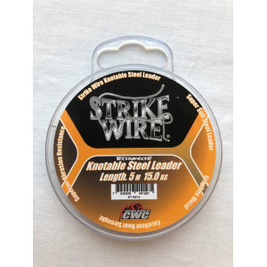 Köp din Strike Wire Leader - Knotable Steel Leader 5m 15kg på Mieko Fishing!
