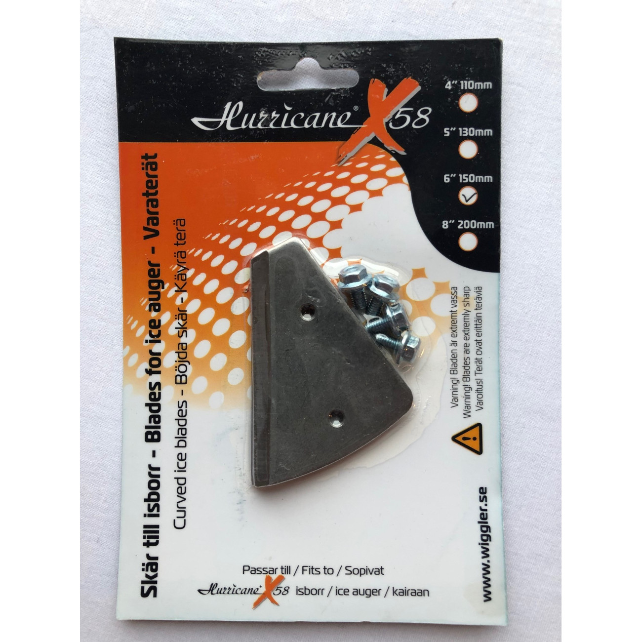 Köp dina reservskär till Hurricane X58 - 150 mm online på Mieko Fishing!