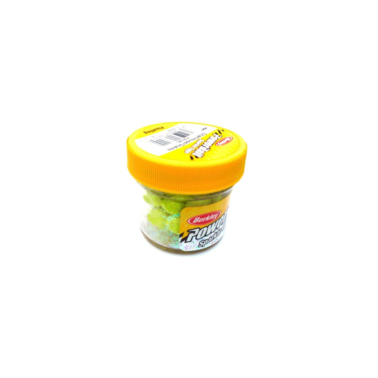 Köp PowerBait Floating Sparkle Power Eggs - Chartreuse Scales online på Miekofishing!
