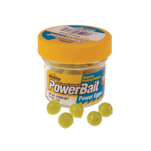 Köp PowerBait Floating Magnum Power Eggs - Chartreuse online på Miekofishing!