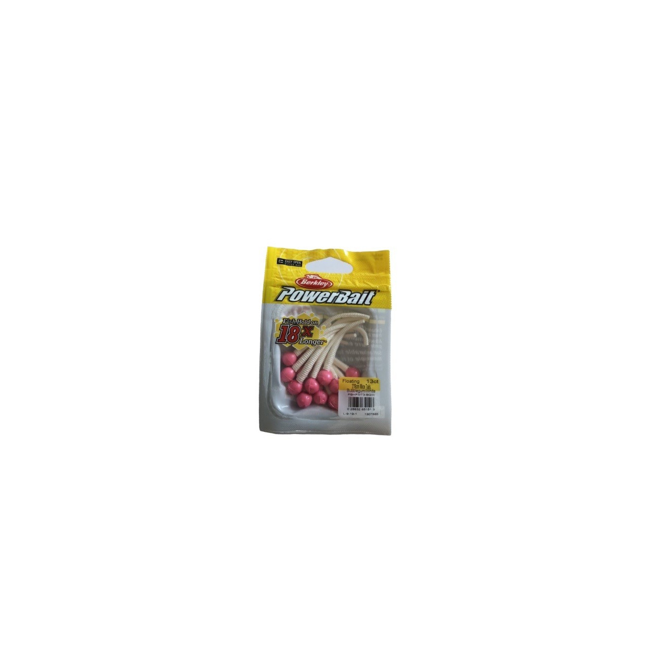 Köp Powerbait Mice Tail - Bubblegum / White online på Miekofishing!