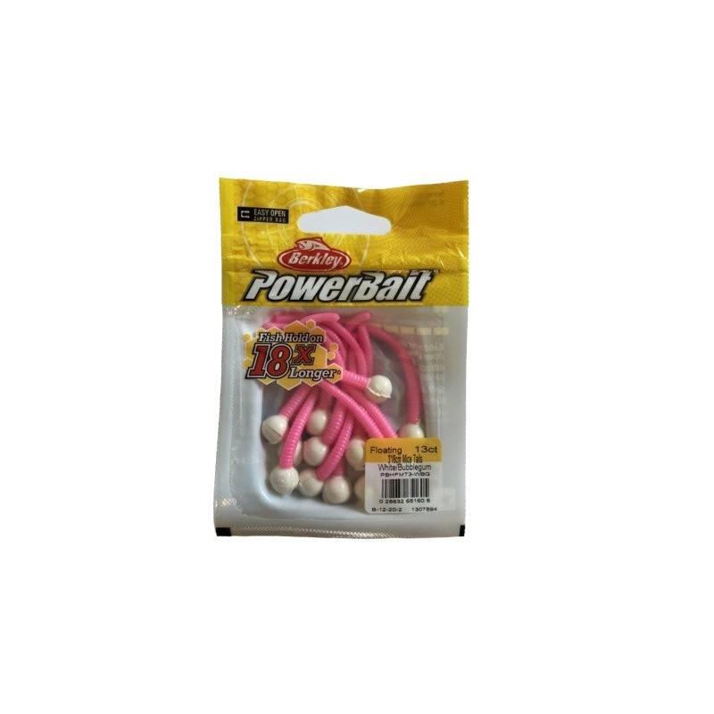 Köp Powerbait Mice Tail - White / Bubblegum online på Miekofishing!