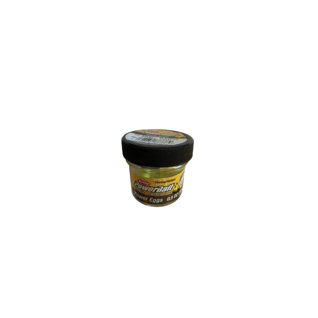 Köp PowerBait Floating Magnum Power Eggs Garlic - Fluo Yellow online på Miekofishing!