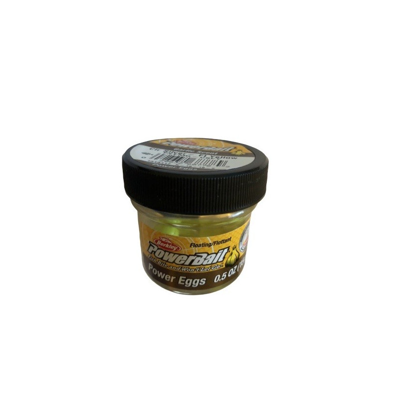 Köp PowerBait Floating Magnum Power Eggs Garlic - Fluo Yellow