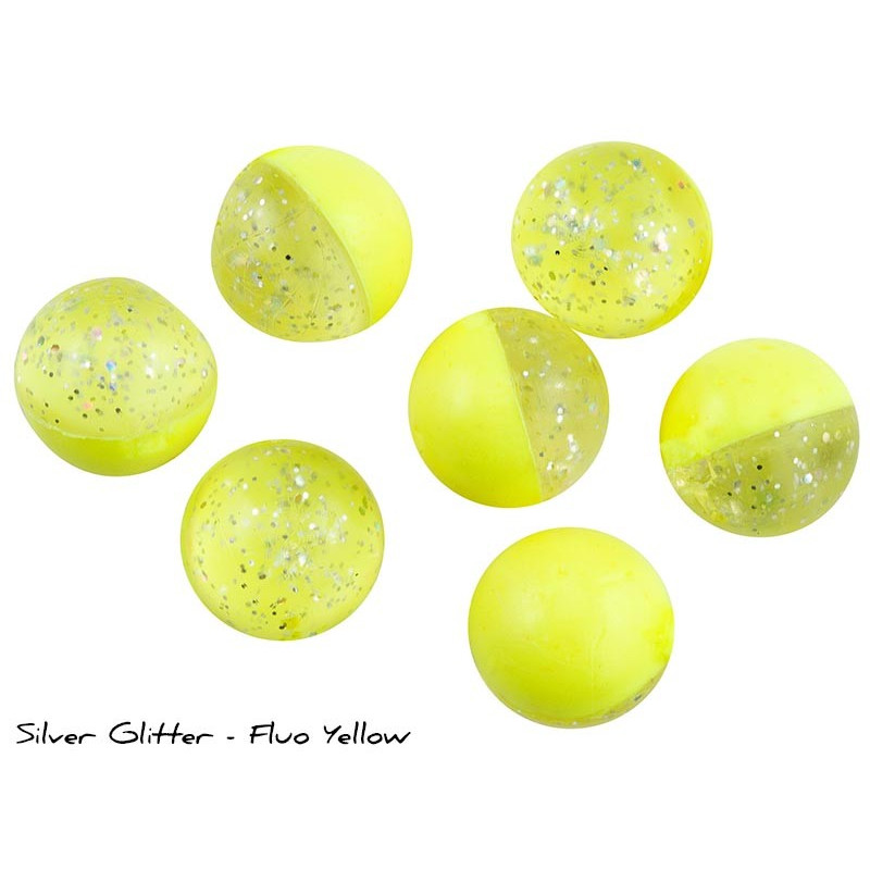 Köp PowerBait Floating Magnum Power Eggs Garlic - Fluo Yellow online på Miekofishing!