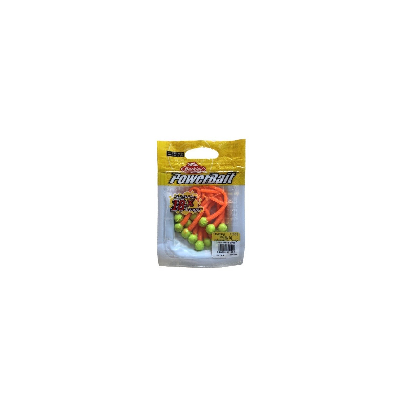 Köp Powerbait Mice Tail - Chartreuse / Fluo Orange online på Miekofishing!