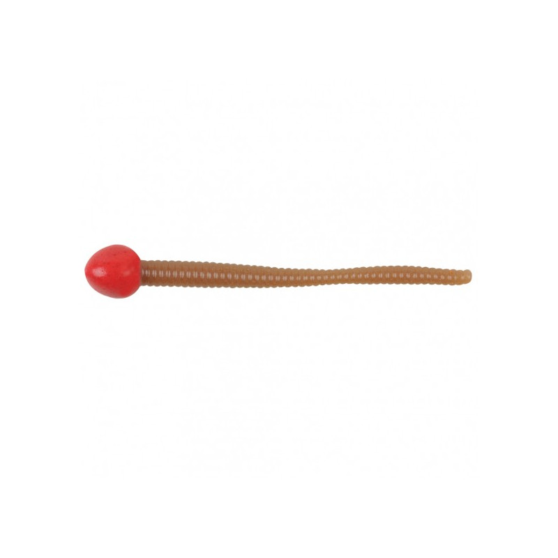 Köp Powerbait Mice Tail - Fluo Red / Natural online på Miekofishing!