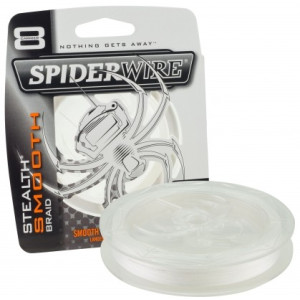 Köp SpiderWire 0,09mm Stealth Smooth braid 8 - Translucent på Miekofishing.se!