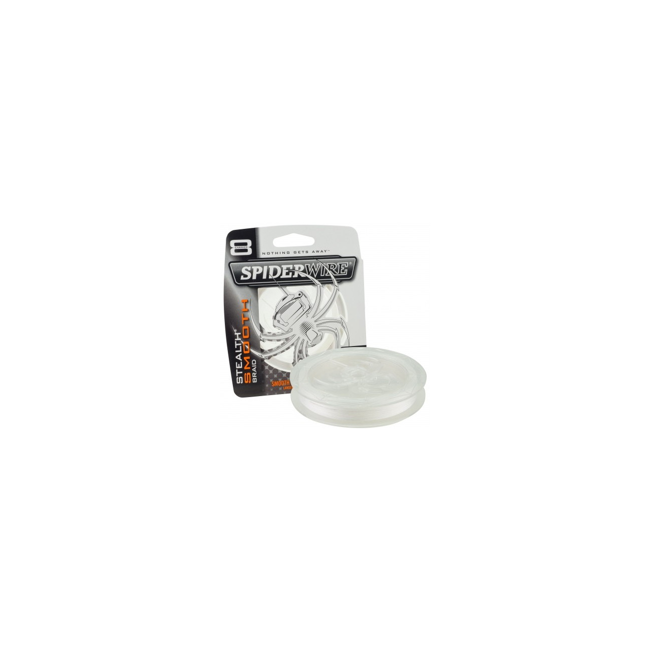 Köp SpiderWire 0,19mm Stealth Smooth braid 8 - Translucent på Miekofishing.se!