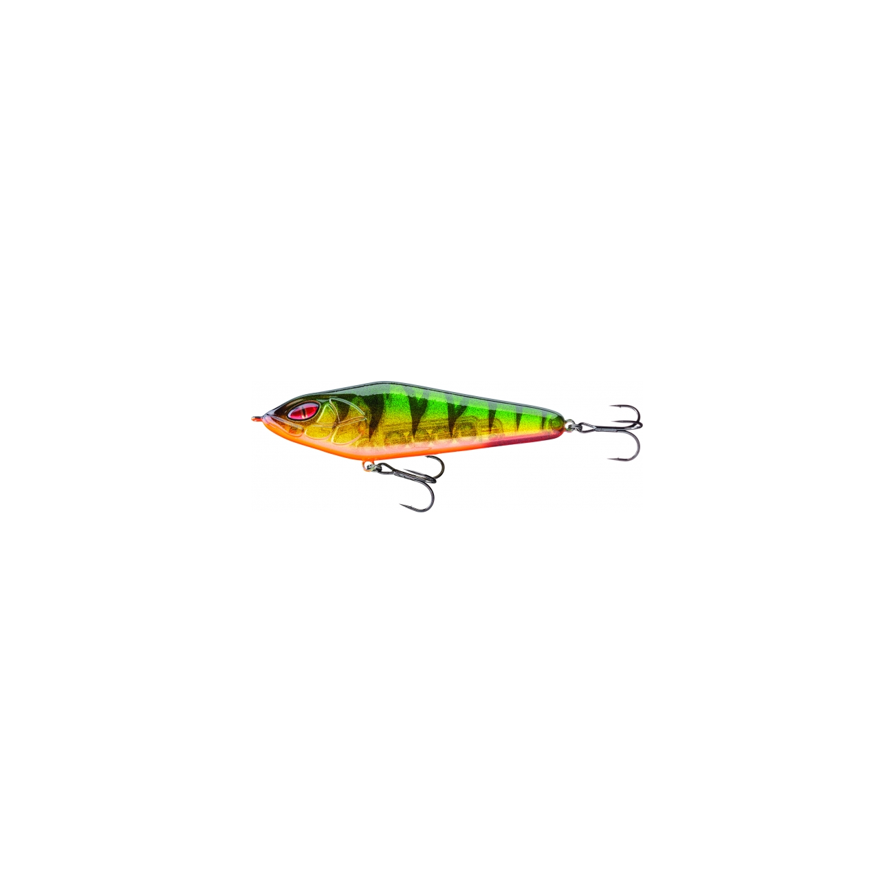 Köp Daiwa Prorex Lazy Jerk 15,5cm Slow Sink - Ghost Gold Perch online på Mieko Fishing!