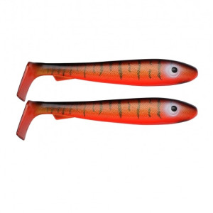 Köp SvartZonker McRubber 21cm - Red Tiger (2-pack) på Miekofishing.se