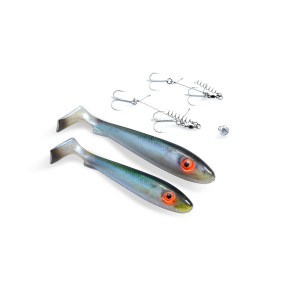 Köp Svartzonker Real Series "The Box" 21cm/17cm - Baltic Herring (2-pack) på Miekofishing.se