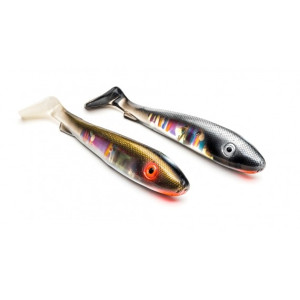 Köp SvartZonker Flash Series McRubber Jr 17cm - Baltic Herring & Golden Bream (2-pack) på Miekofishing.se