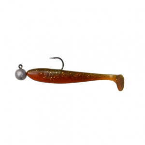 Köp Effzett Greedy Shad RTF 10cm 10g - Orange Belly på Miekofishing.se!