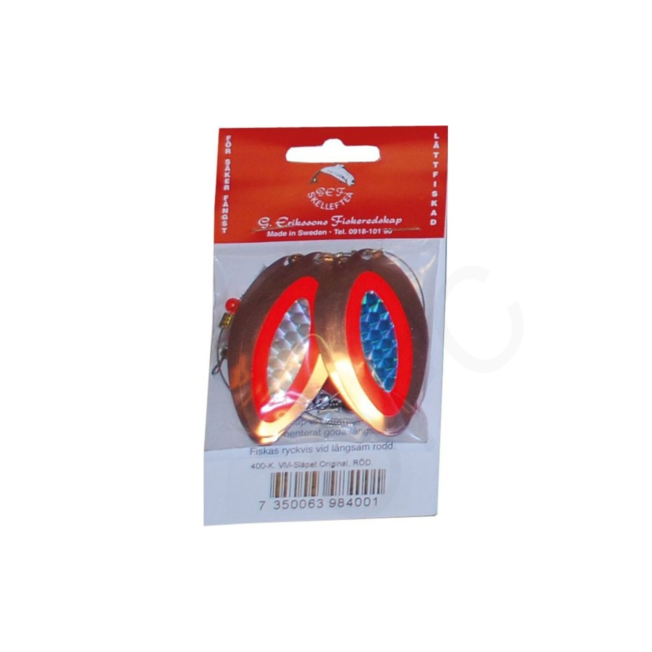 Köp G. Erikssons Långedrag VM-släpet Original - Röd på Miekofishing.se!