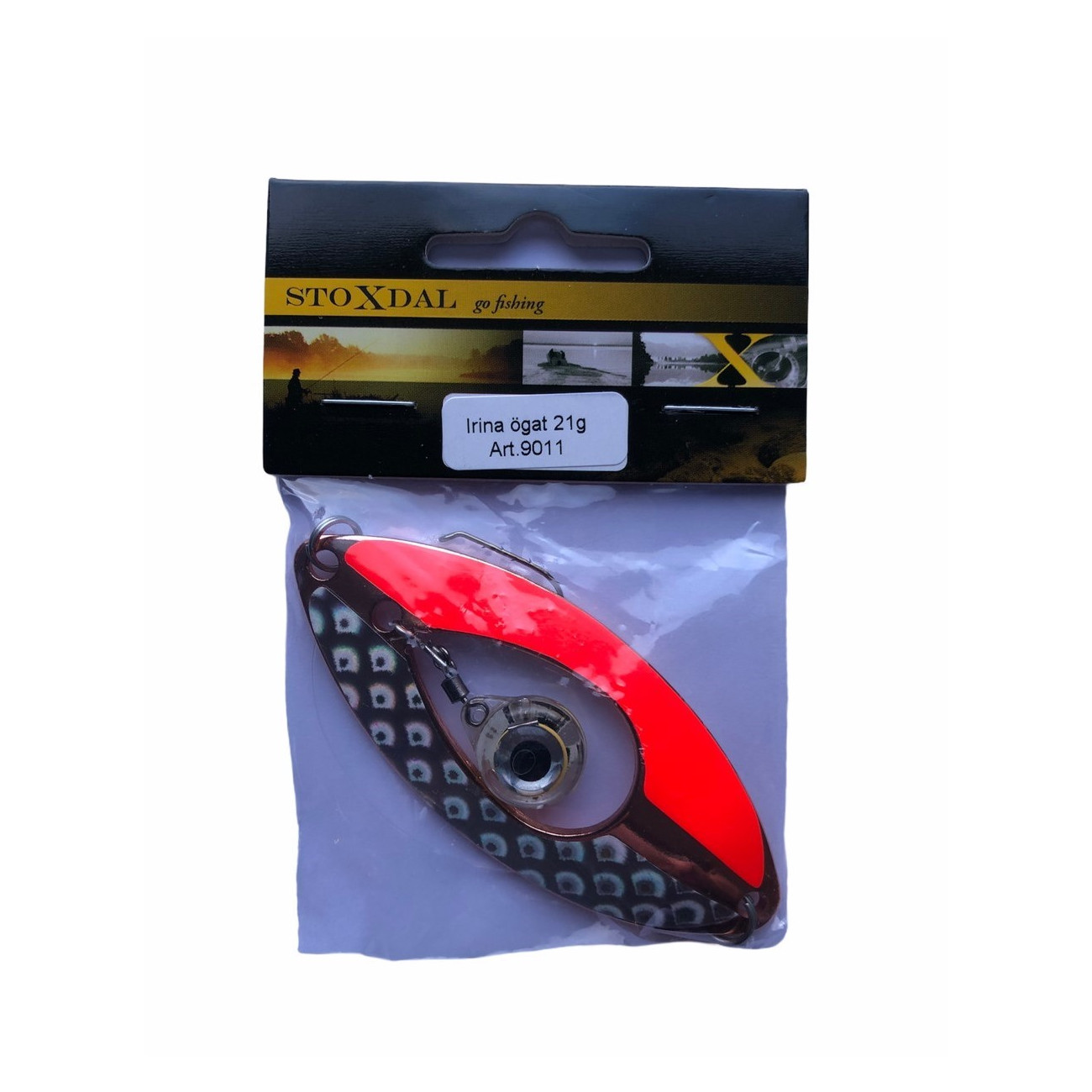 Köp Irina Ögat - Orange/Silver (Blinkpirk 82mm 21g) på Miekofishing.se!