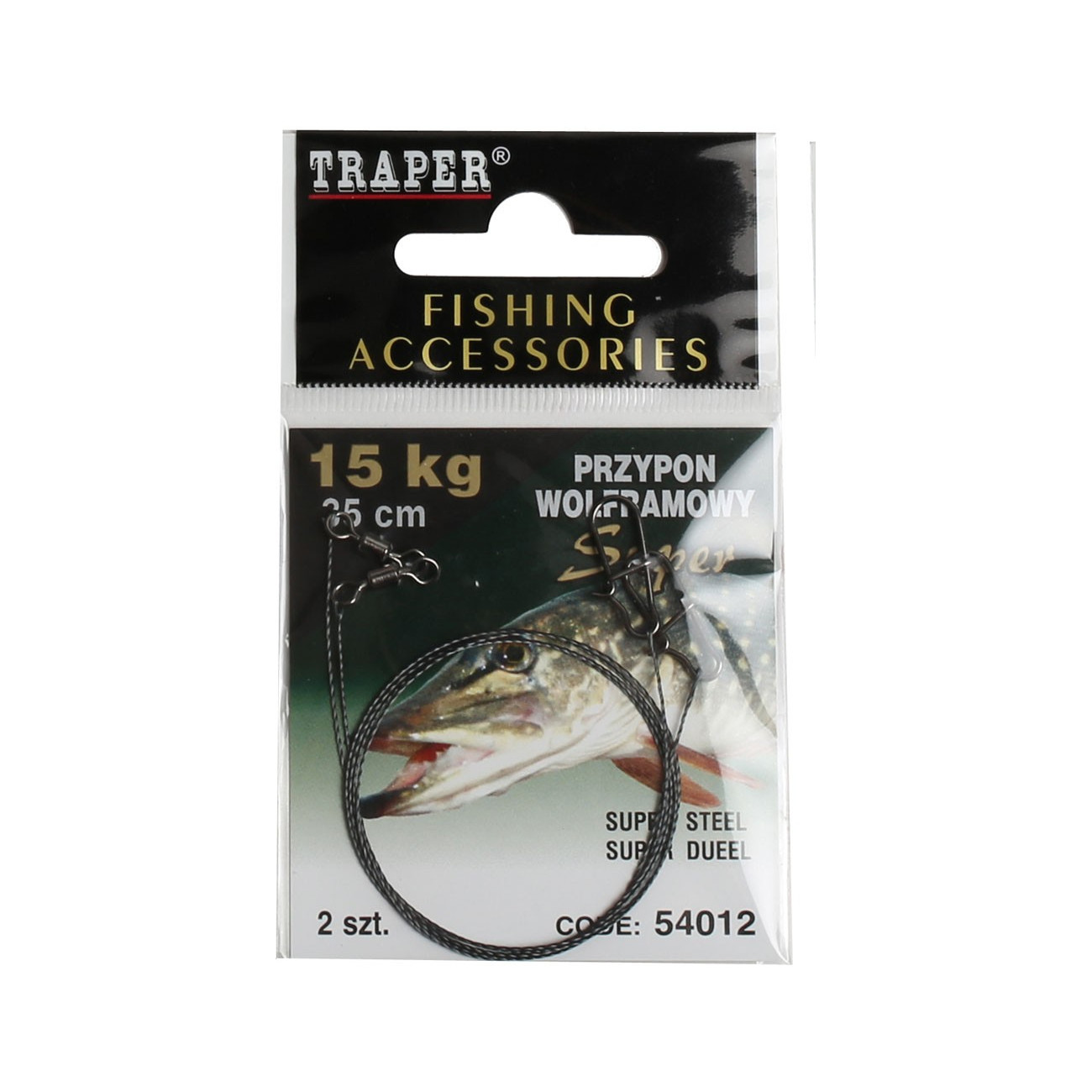 Köp Wolfram Super Leader 15kg 35cm på Miekofishing.se!