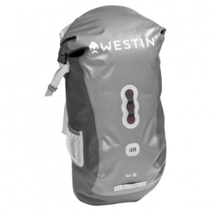 Köp W6 Roll-Top Backpack 40L - Silver/Grey på Miekofishing.se!