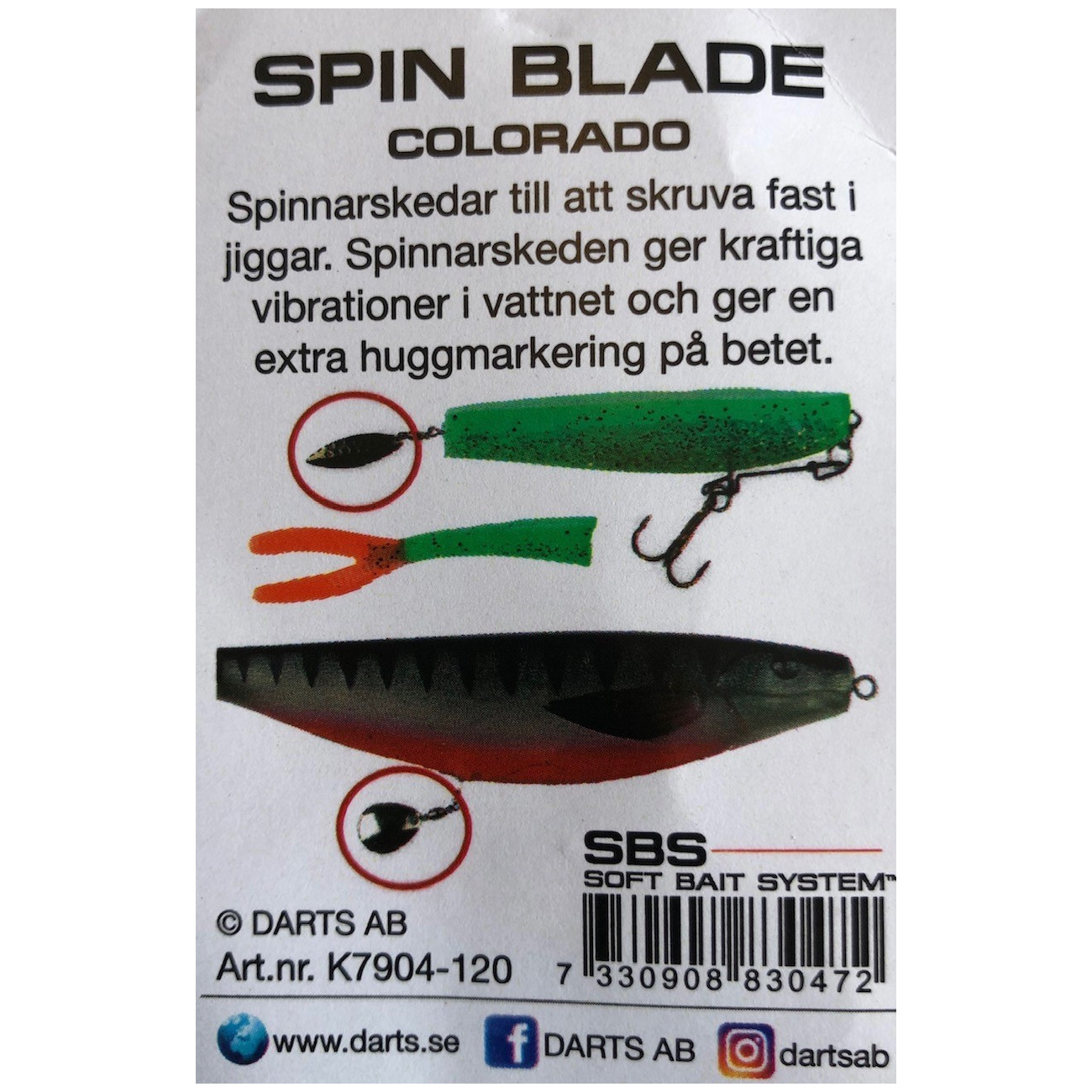 Köp Spin Blade - Colorado (2-pack) på Miekofishing.se!