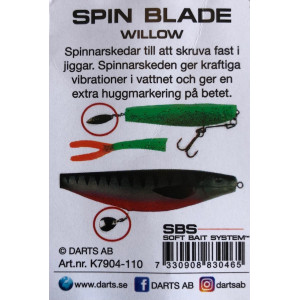 Köp Spin Blade - Willow (2-pack) på Miekofishing.se!