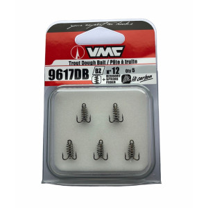 Köp VMC 9617DB Trekrok med spiral - stl 12 (5pack) på Miekofishing.se