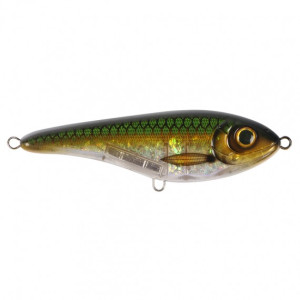 Köp Buster Jerk Shallow Runner 15 cm - Emerald Herring på Miekofishing.se!