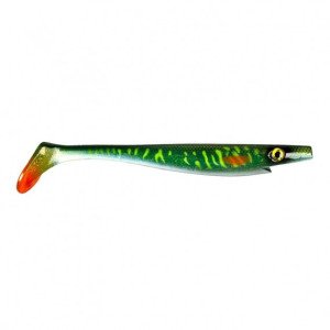 Köp Giant Pig Shad 26 cm - Green Motoroil Pike UV på Miekofishing.se!