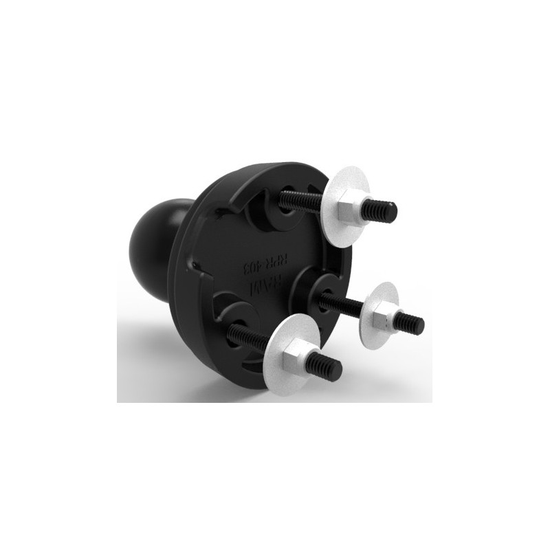 Köp Ram Mount Riser Plate - Kabelgenomföring 95 mm på Miekofishing.se!